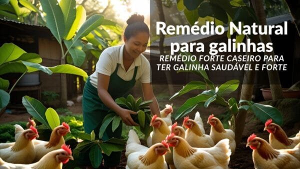 Remédio Forte Caseiro para Ter Galinha Saudável e Forte