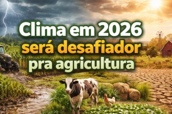 Como Clima pode influenciar o seu sítio, chácara ou fazenda em 2026?