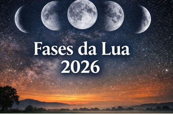 Fases da Lua 2026