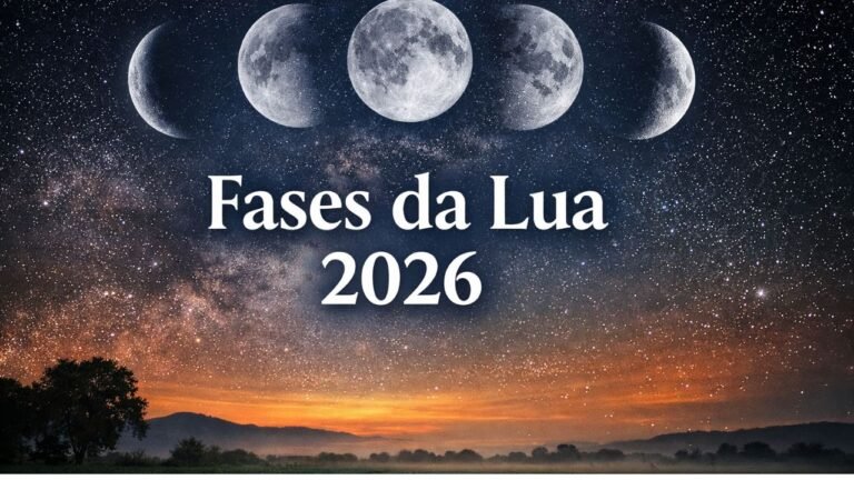 Imagem do artigo Fases da Lua 2026