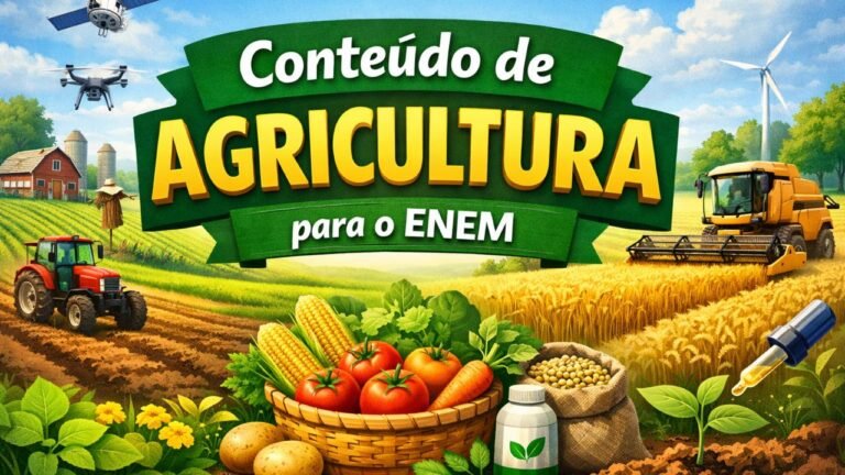Imagem do artigo Conteúdo para o ENEM Agricultura o que cai na prova