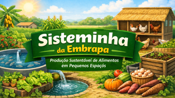 Sisteminha da Embrapa: Produção Sustentável de Alimentos em Pequenos Espaços