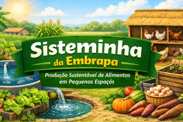 Sisteminha da Embrapa: Produção Sustentável de Alimentos em Pequenos Espaços