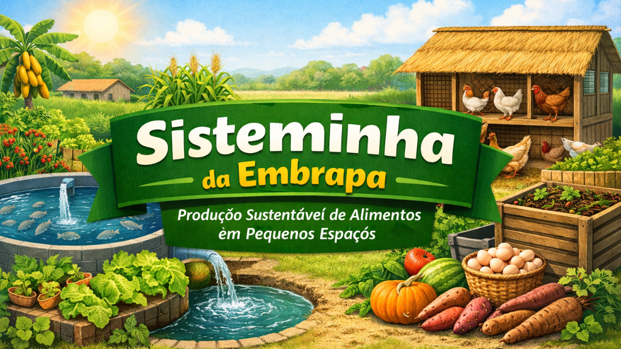 Sisteminha da Embrapa: Produção Sustentável de Alimentos em Pequenos ...