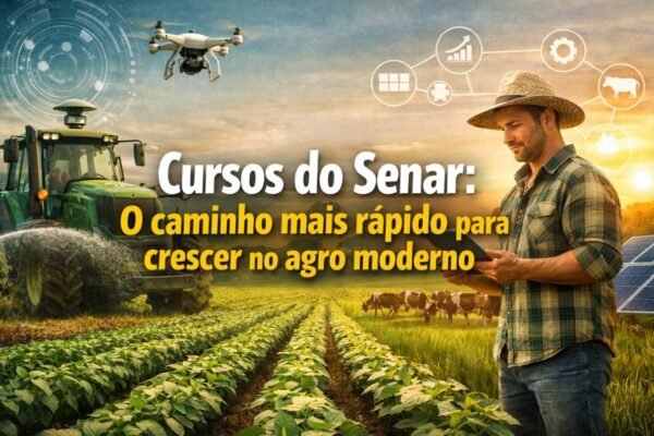 Cursos do Senar: o caminho mais rápido para crescer no agro moderno