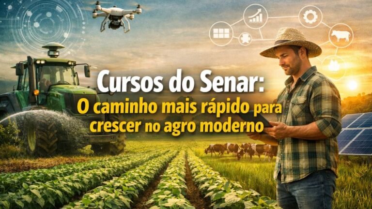 Imagem do artigo Cursos do Senar o caminho mais rápido para crescer no agro moderno