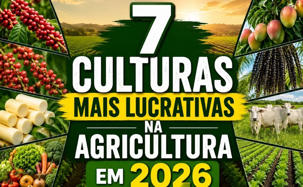 Imagem do artigo 7 Culturas Mais Lucrativas na Agricultura em 2026 Descubra Como Pequenas Propriedades Podem Gerar Alta Renda