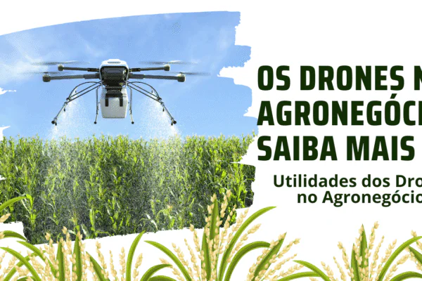 Os drones no agronegócio. Saiba mais
