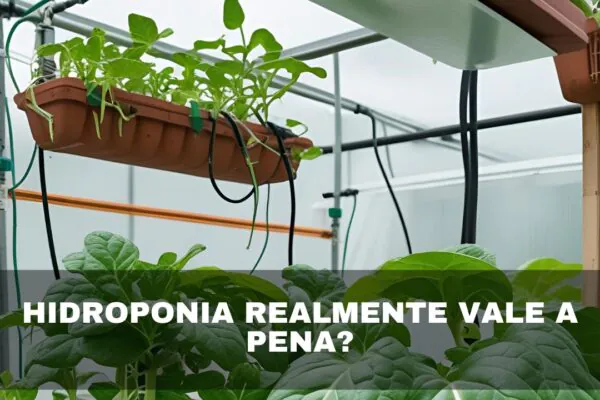 Hidroponia realmente vale a pena?