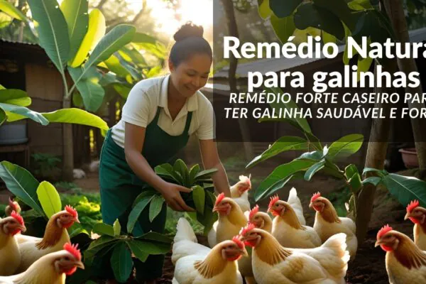 Remédio Forte Caseiro para Ter Galinha Saudável e Forte