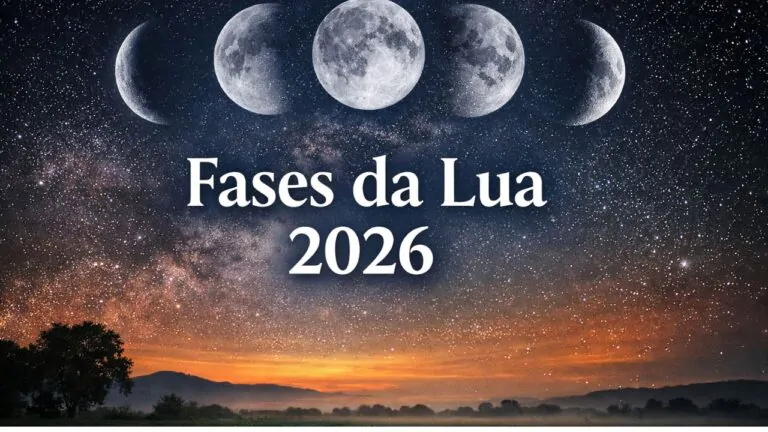 Imagem do artigo Fases da Lua 2026